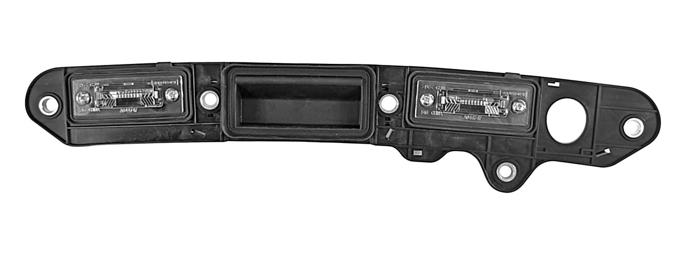 Moldura Para Cajuela Negra