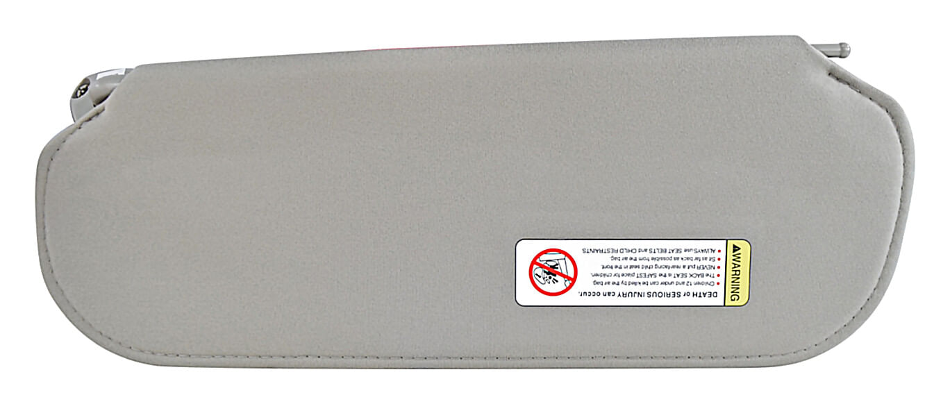 Visera Beige Sin Espejo Tela Lado Conductor O Pasajero