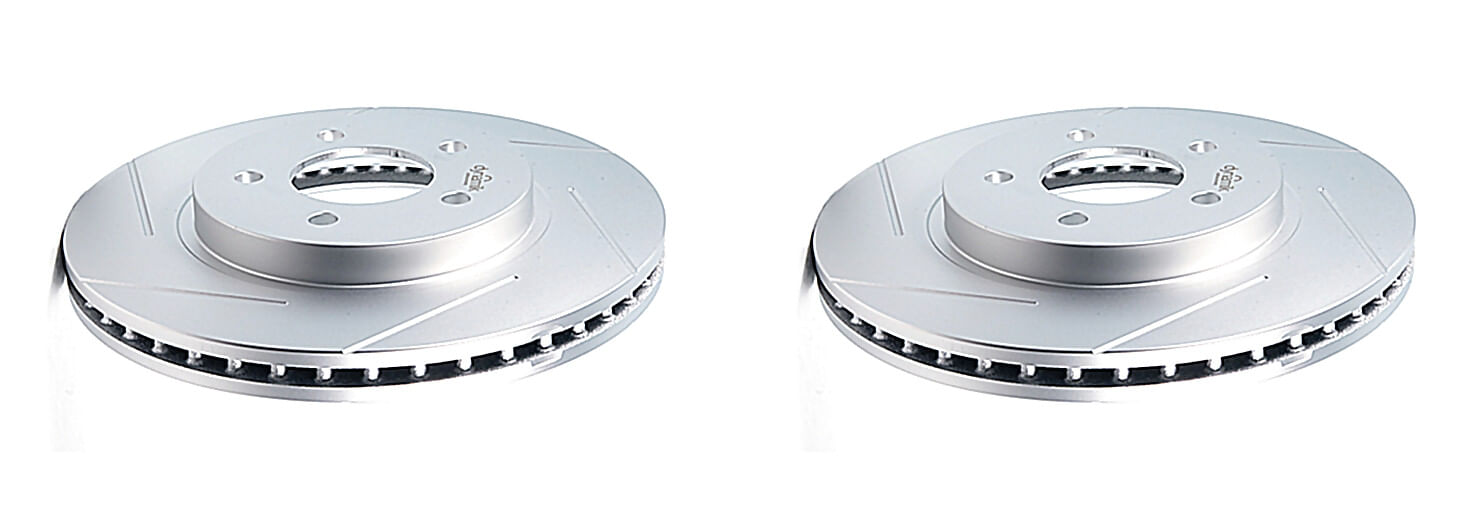 Par De Discos Ranurados Delanteros