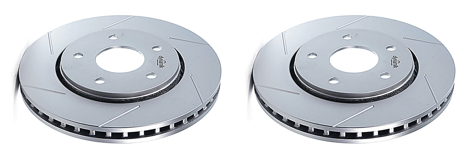Par De Discos Ranurados Delanteros