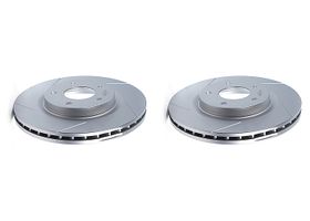 Par De Discos Ranurados Delanteros