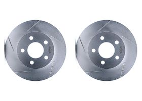 Par De Discos Ranurados Delanteros