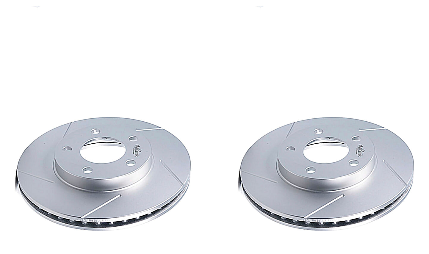 Par De Discos Ranurados Delanteros