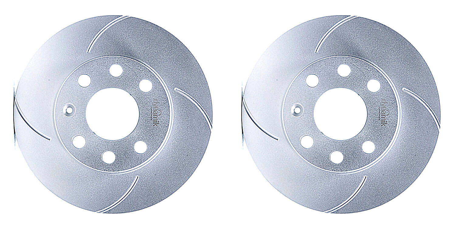 Par De Discos Ranurados Delanteros