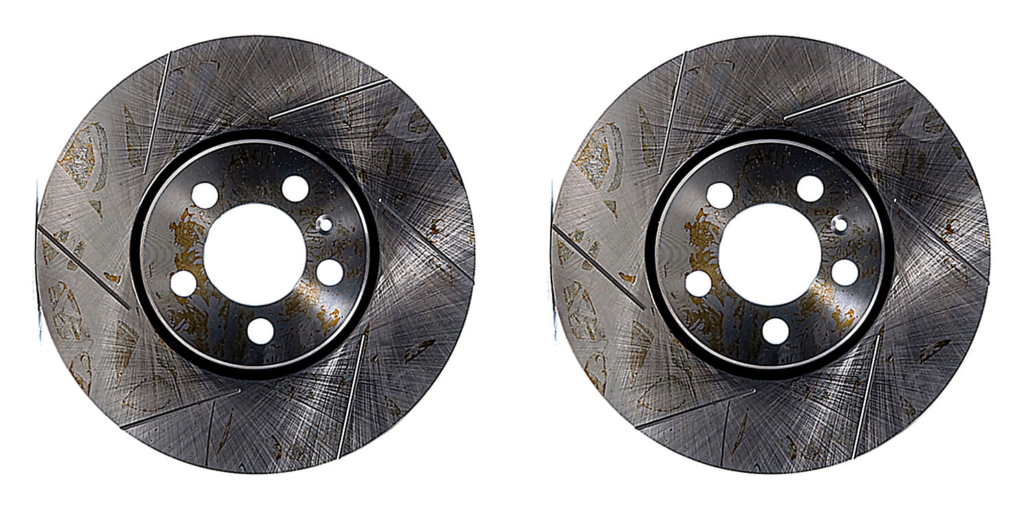 Par De Discos Ranurados Delanteros
