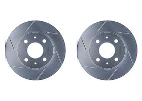 Par De Discos Ranurados Delanteros