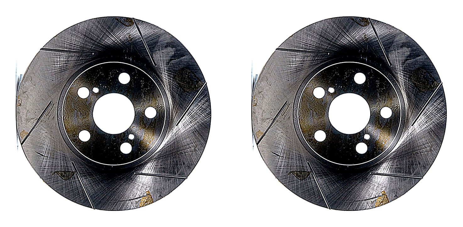 Par De Discos Ranurados Delanteros