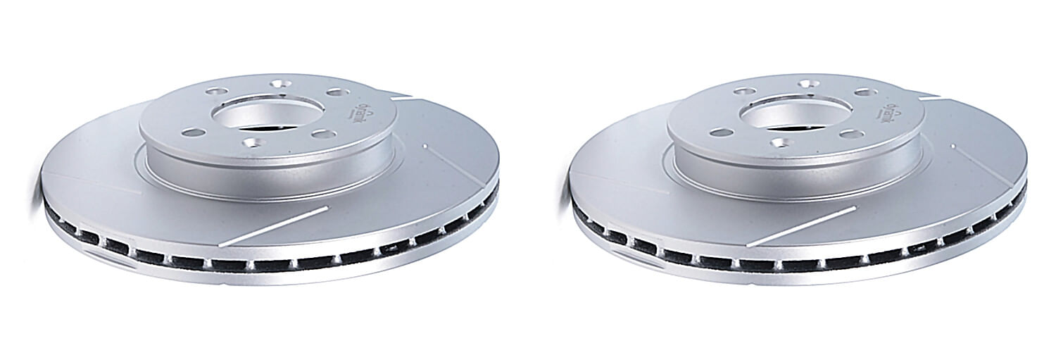 Par De Discos Ranurados Delanteros