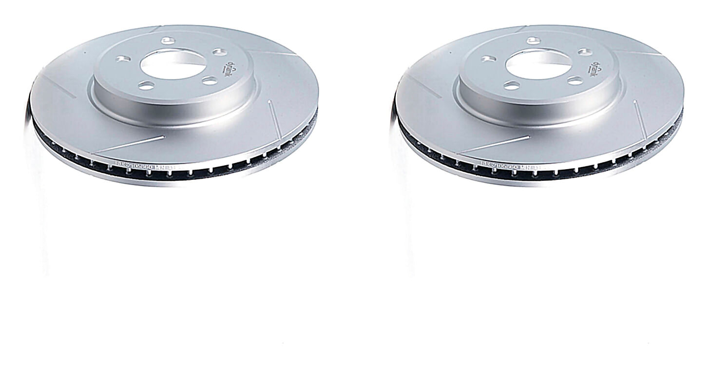 Par De Discos Ranurados Delanteros