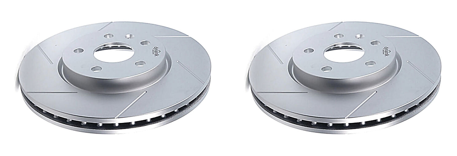 Par De Discos Ranurados Delanteros