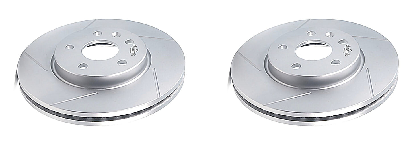 Par De Discos Ranurados Delanteros