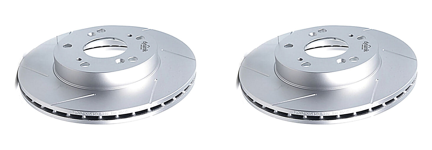 Par De Discos Ranurados Delanteros