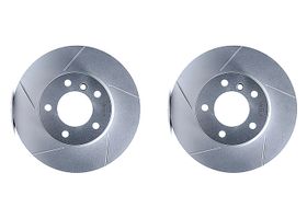 Par De Discos Ranurados Delanteros