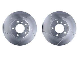 Par De Discos Ranurados Delanteros