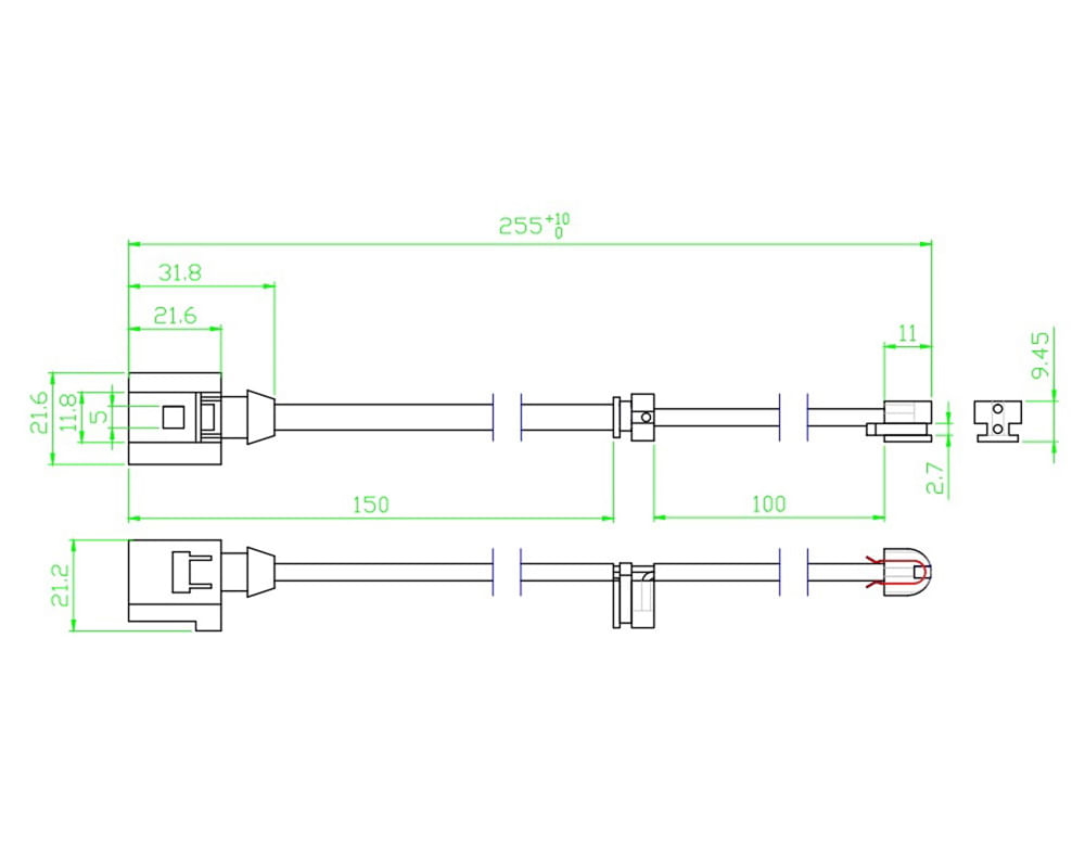 Sensor Para Balatas Trasero