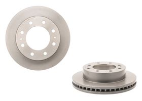 Par De Discos Ventilados Delanteros