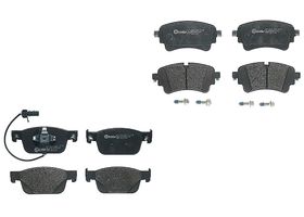 Kit De Balatas Bajos Metales Delanteras y Traseras