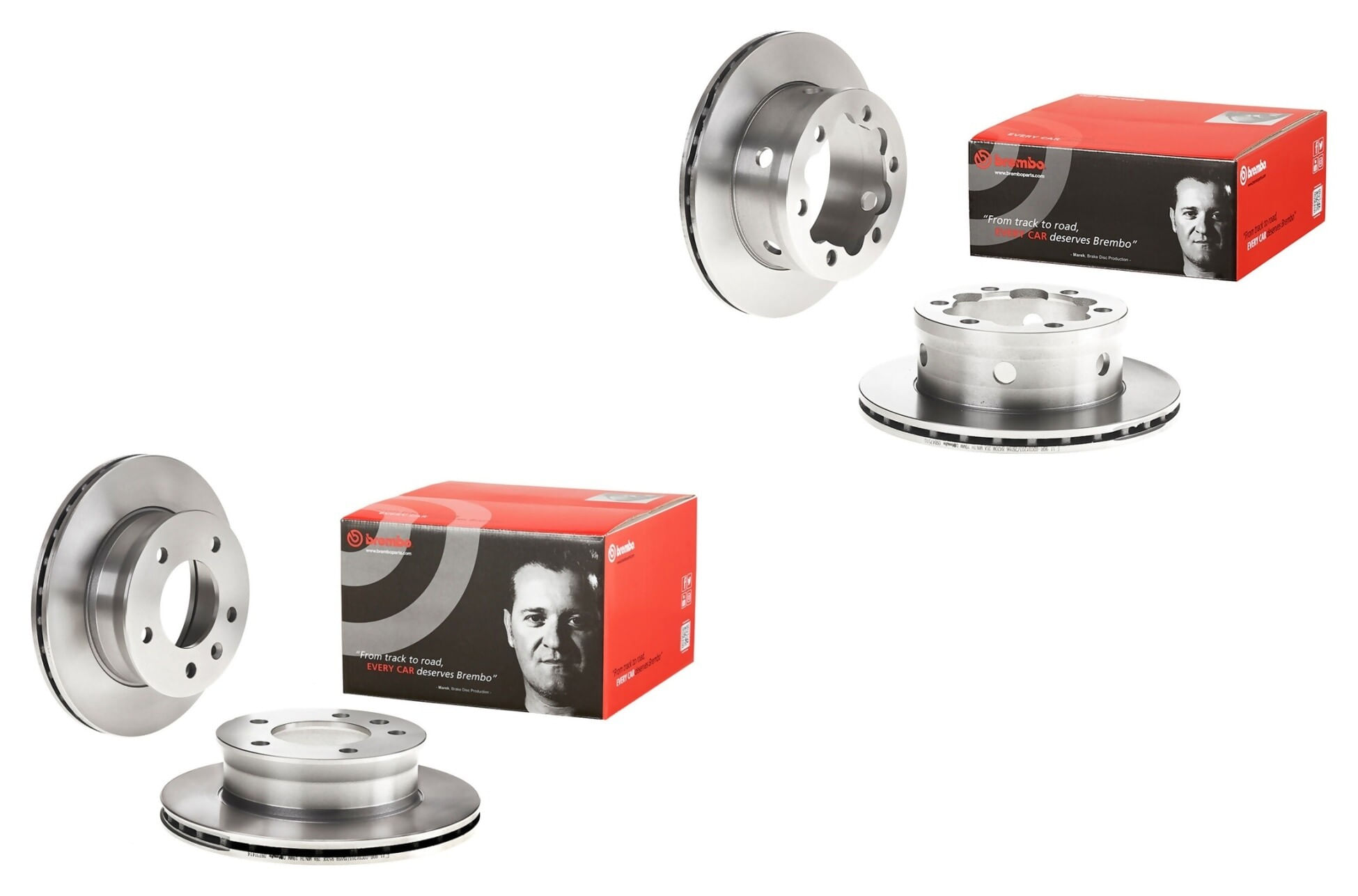Kit De 4 Discos Ventilados