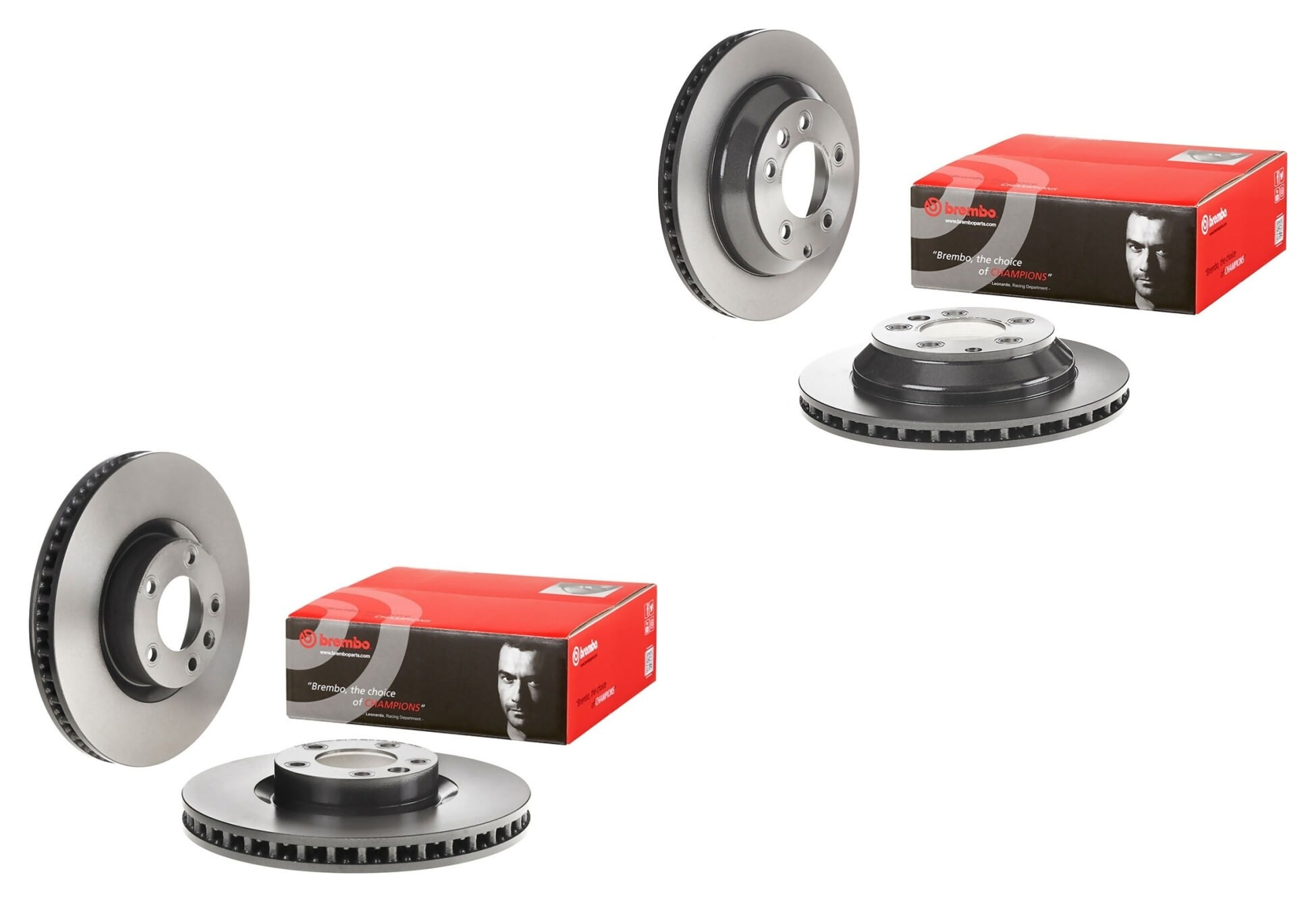 Kit De 4 Discos Ventilados