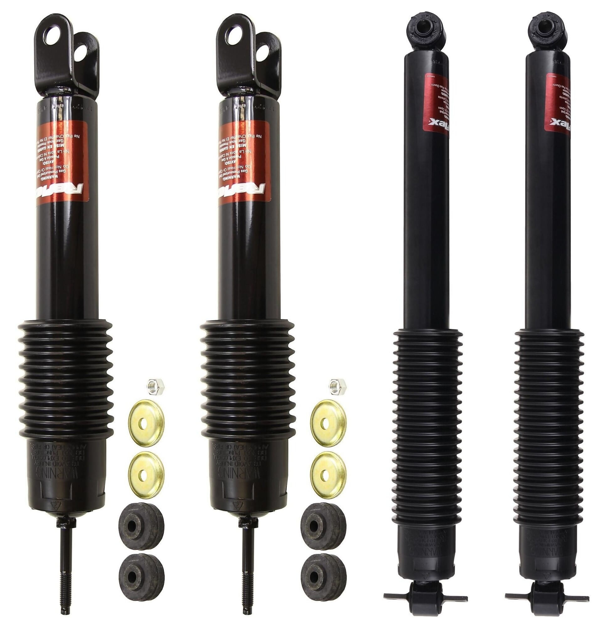 Kit De 4 Amortiguadores Gas Reflex