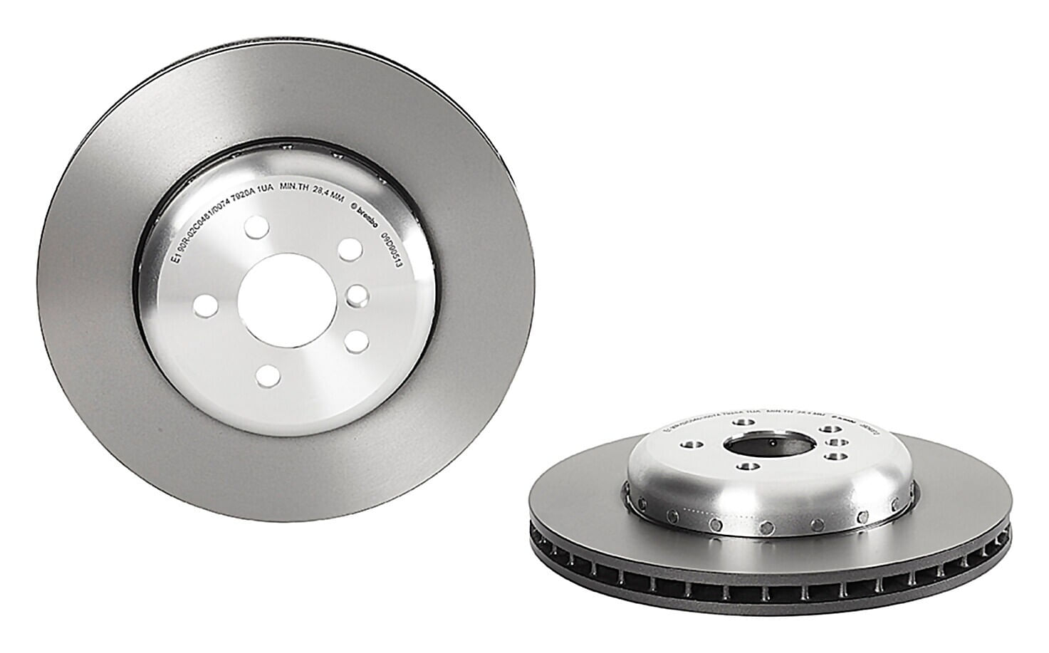 Par De Discos Ventilados Delanteros