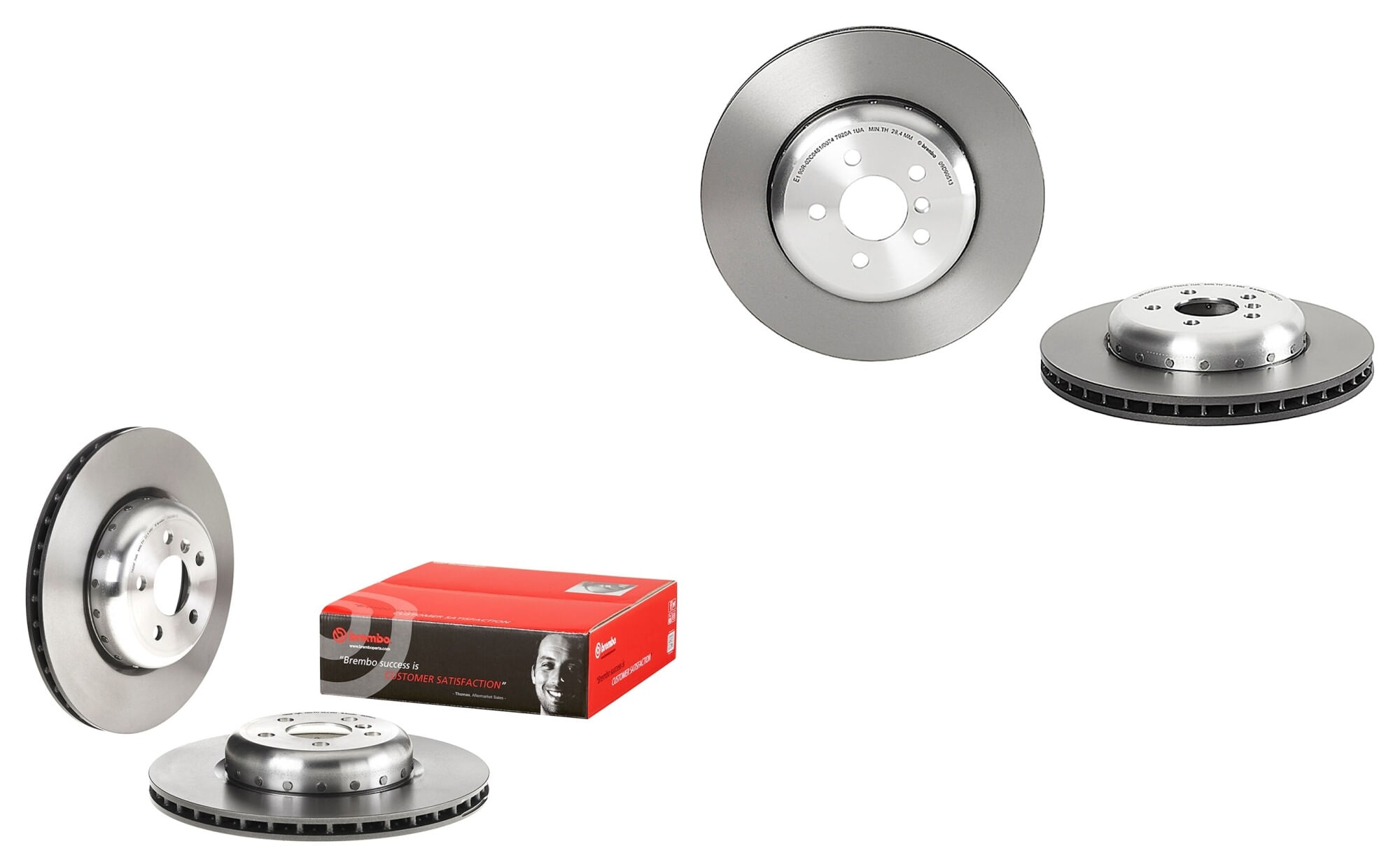 Kit De 4 Discos Ventilados