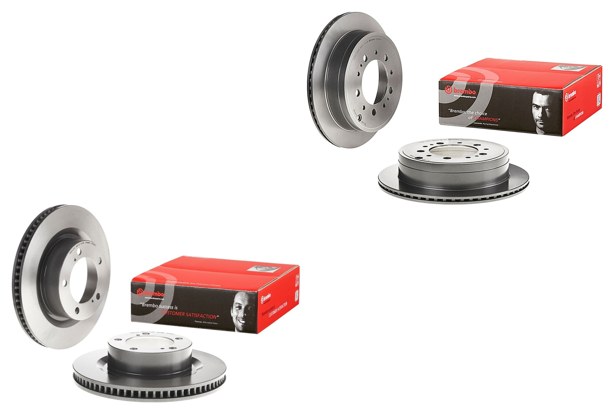 Kit De 4 Discos Ventilados