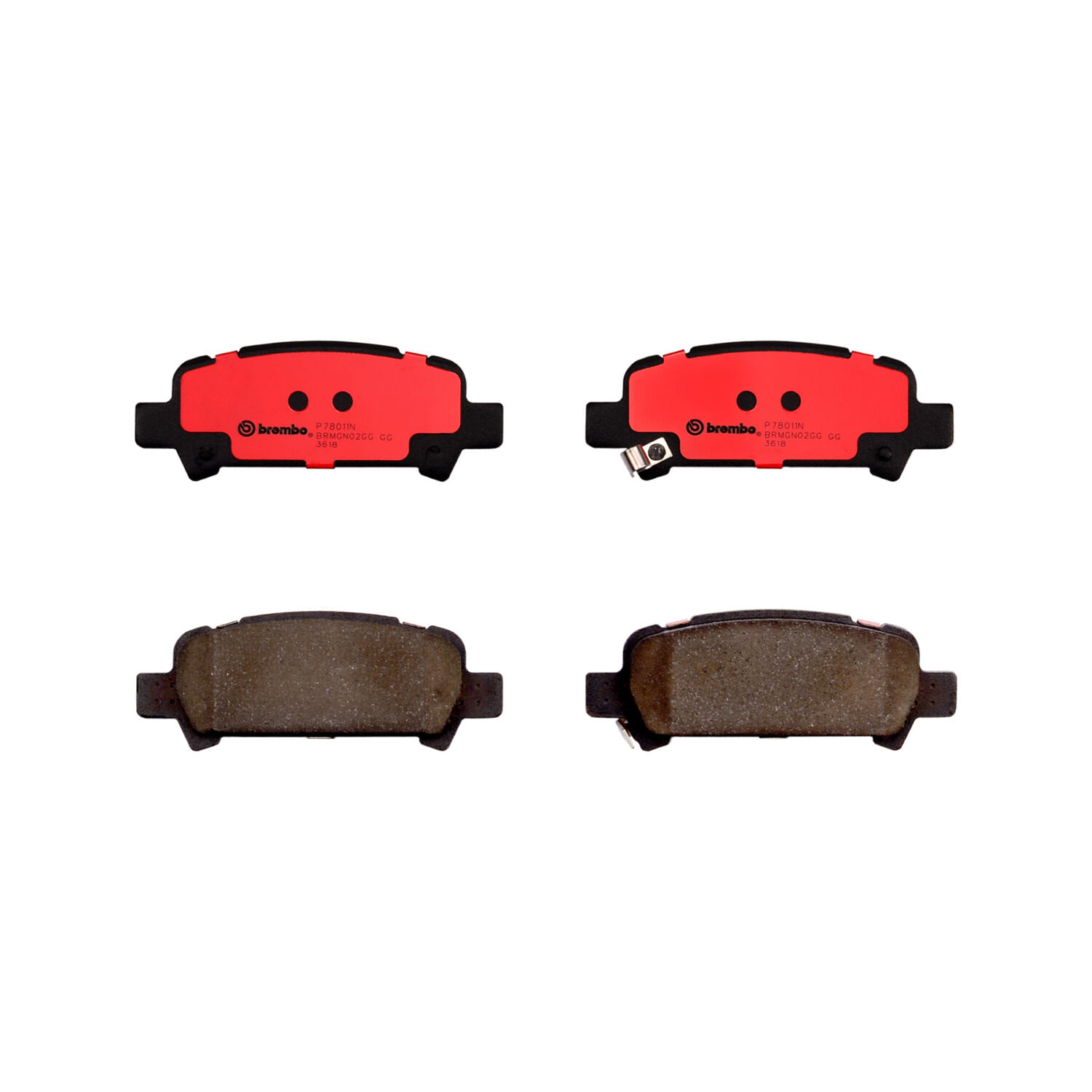 Balatas Cerámicas Traseras
