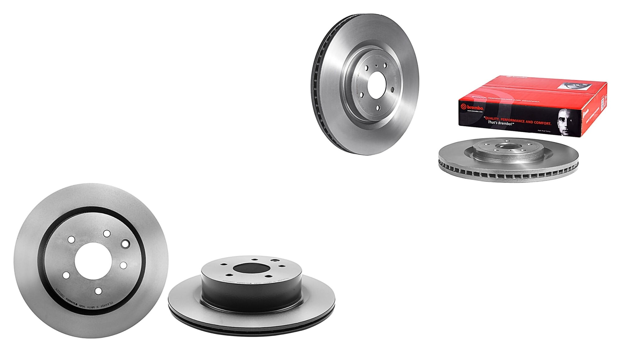 Kit De 4 Discos Ventilados