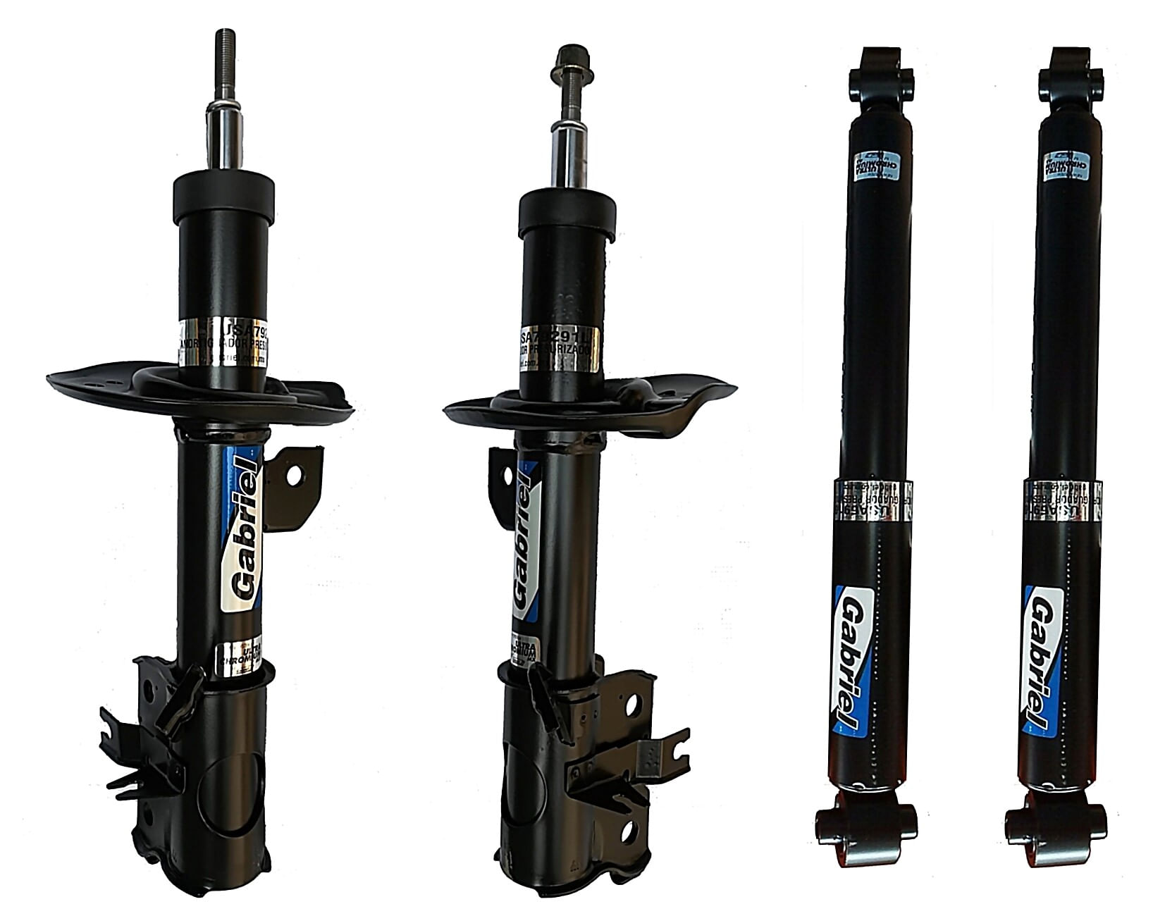 Kit De 4 Amortiguadores Gas Ultra Chromium