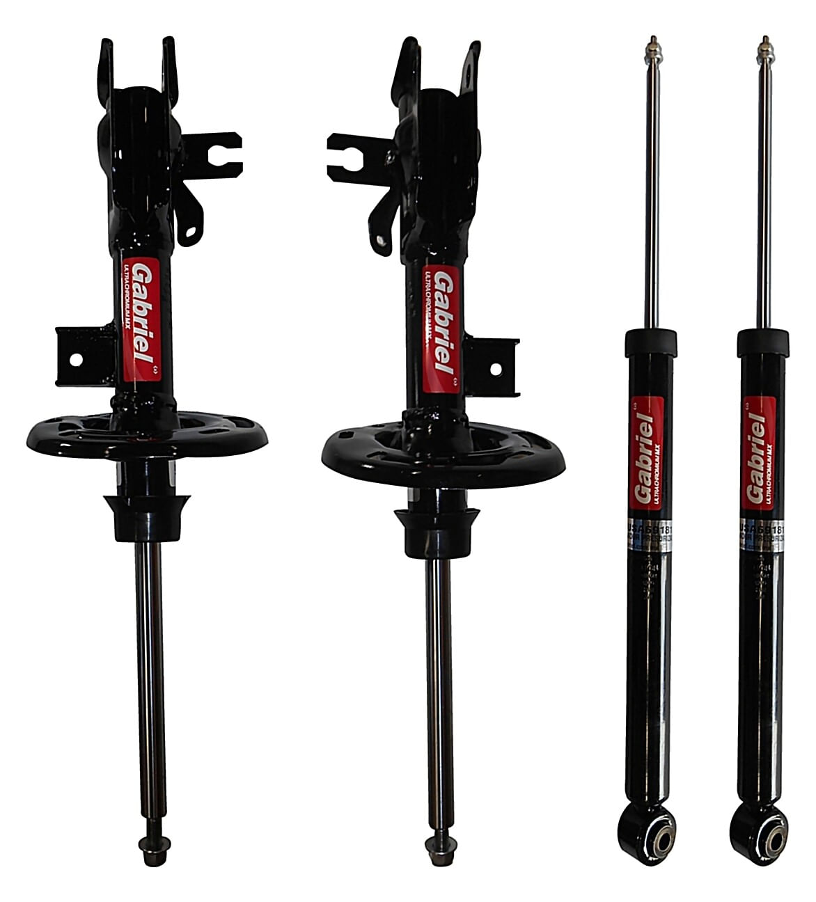 Kit De 4 Amortiguadores Gas Ultra Chromium