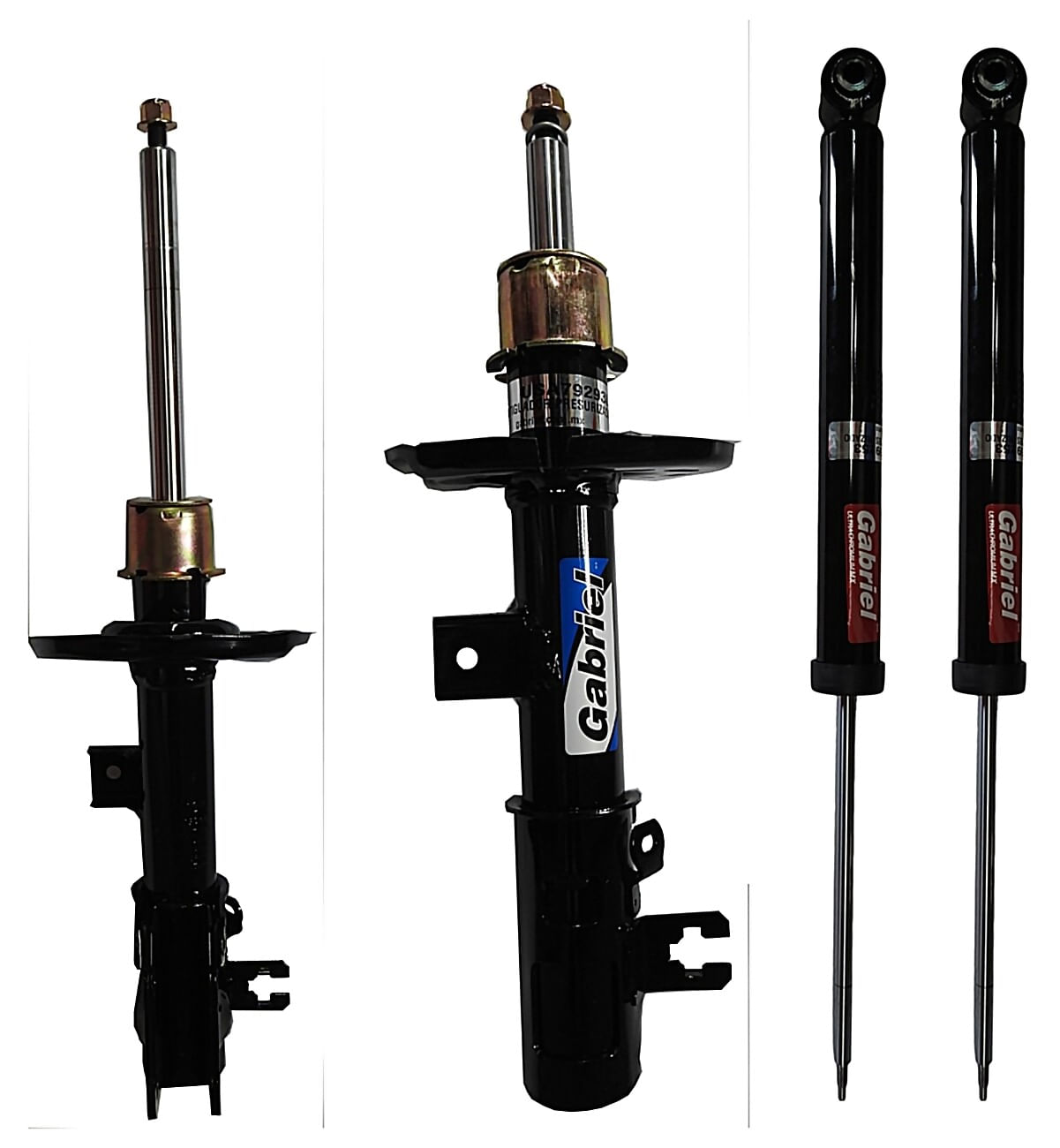 Kit De 4 Amortiguadores Gas Ultra Chromium