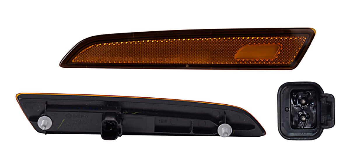 Cuarto Lateral Con Leds Lado Conductor