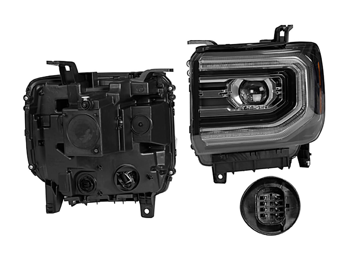Faro Con Leds Lado Conductor