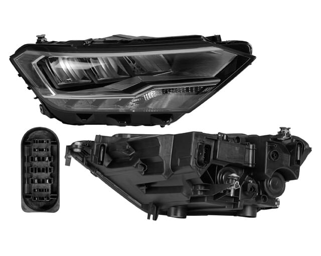 Faro Eléctrico Con Motor Con Leds Lado Pasajero
