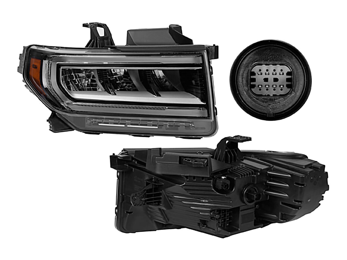 Faro Fondo Negro Full Led Lado Pasajero