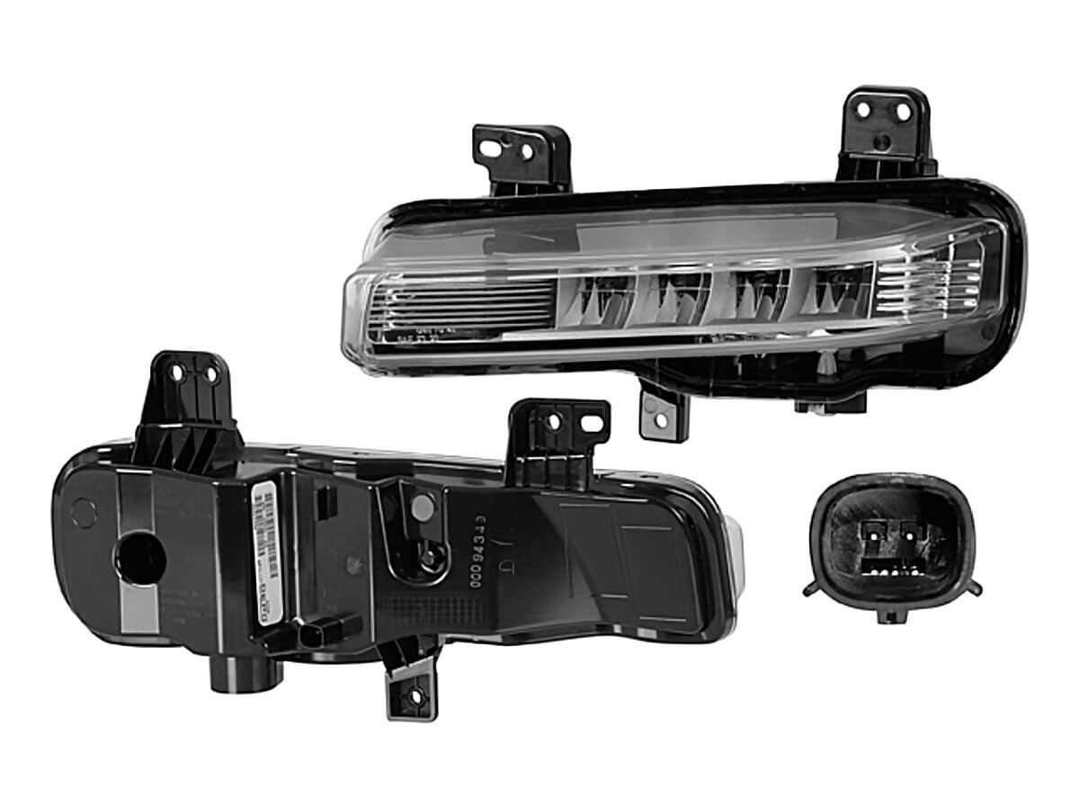 Faro Para Niebla Con Leds Lado Conductor