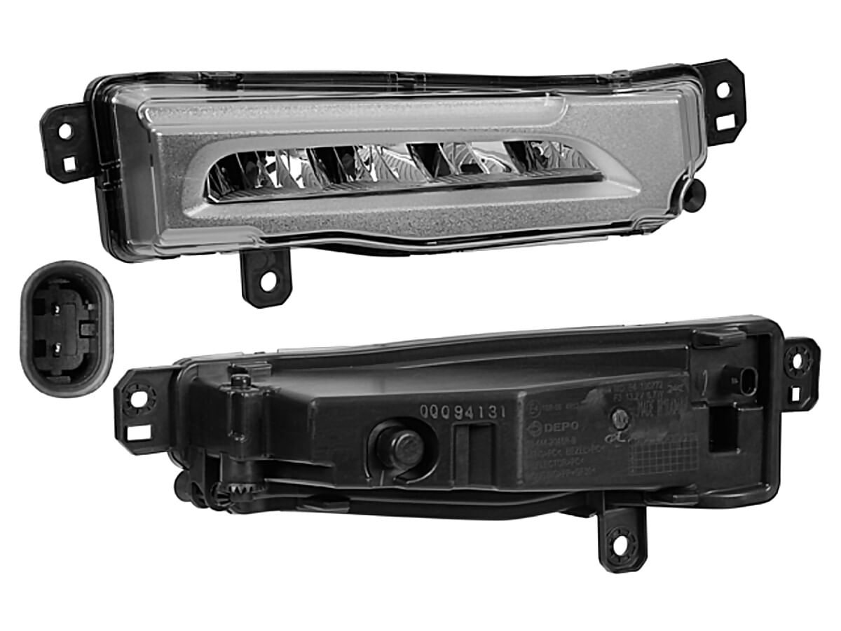 Faro Para Niebla Con Leds Lado Pasajero