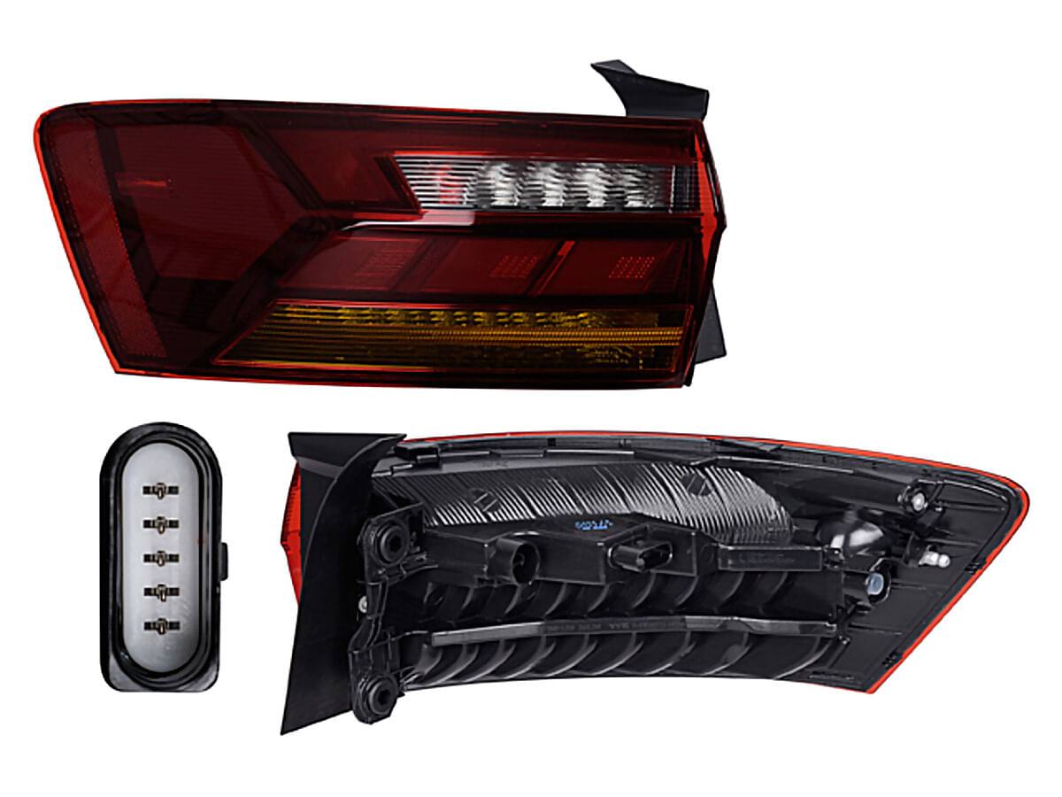 Calavera Exterior Con Leds Lado Conductor