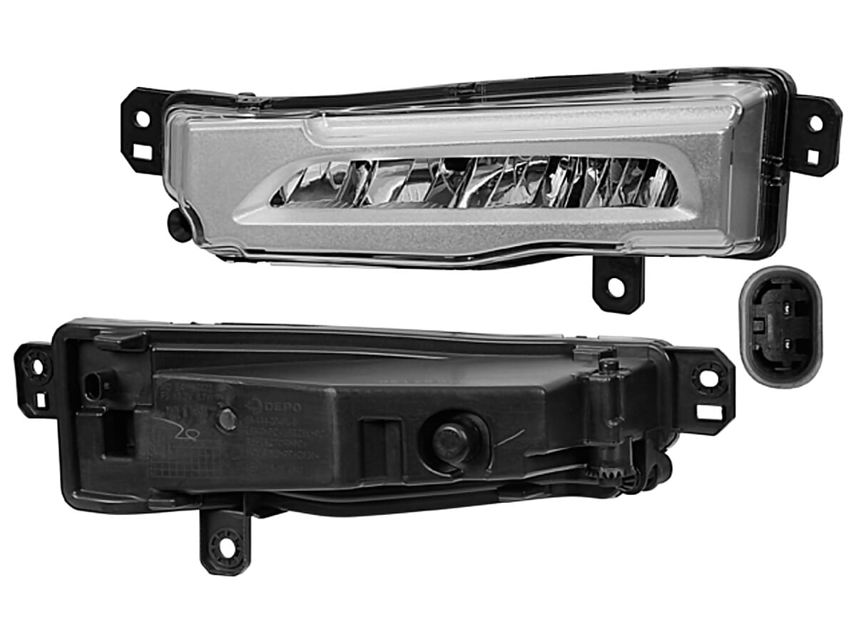 Faro Para Niebla Con Leds Lado Conductor