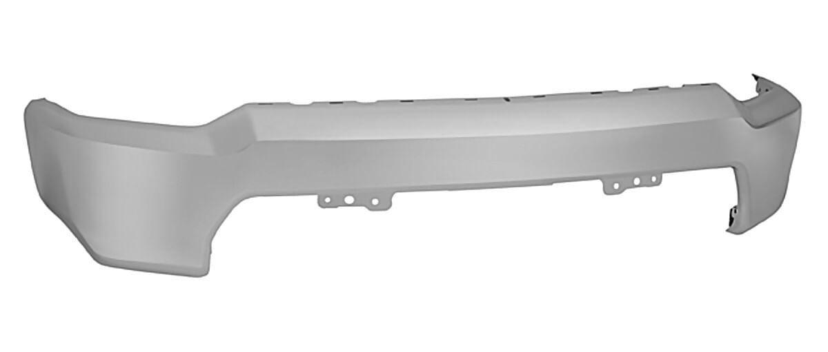 Defensa Delantera Cromada Sin Hoyo Para Sensor