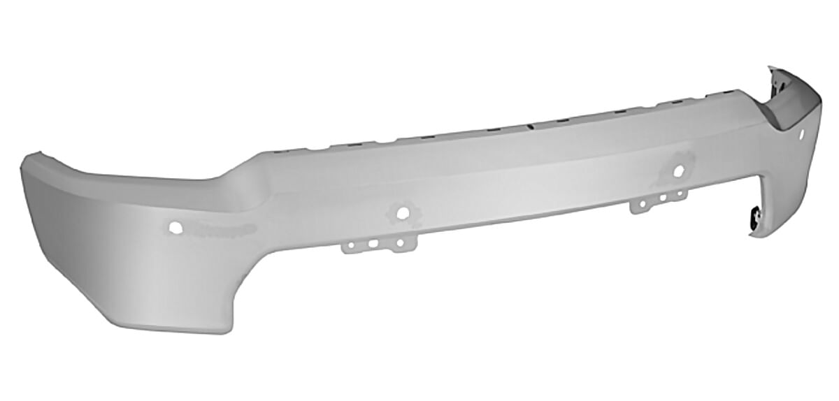 Defensa Delantera Cromada Con Hoyo Para Sensor