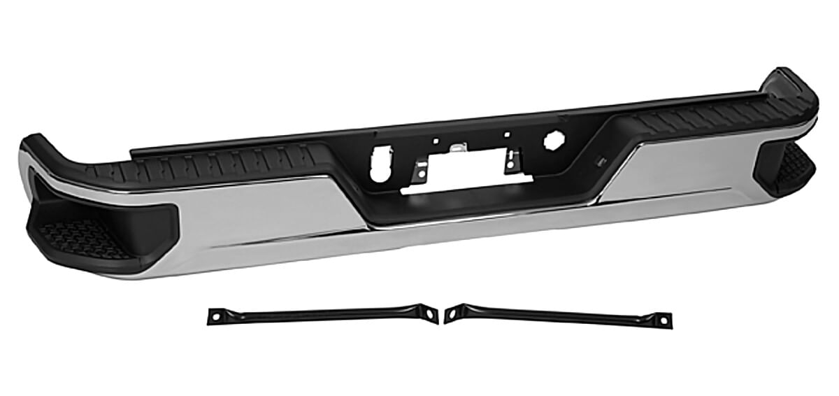 Defensa Trasera Para Pintar Sin Hoyo Para Sensor Con 1 Hoyo Para Escape