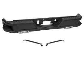 Defensa Trasera Para Pintar Sin Hoyo Para Sensor Con 2 Hoyos Para Escape
