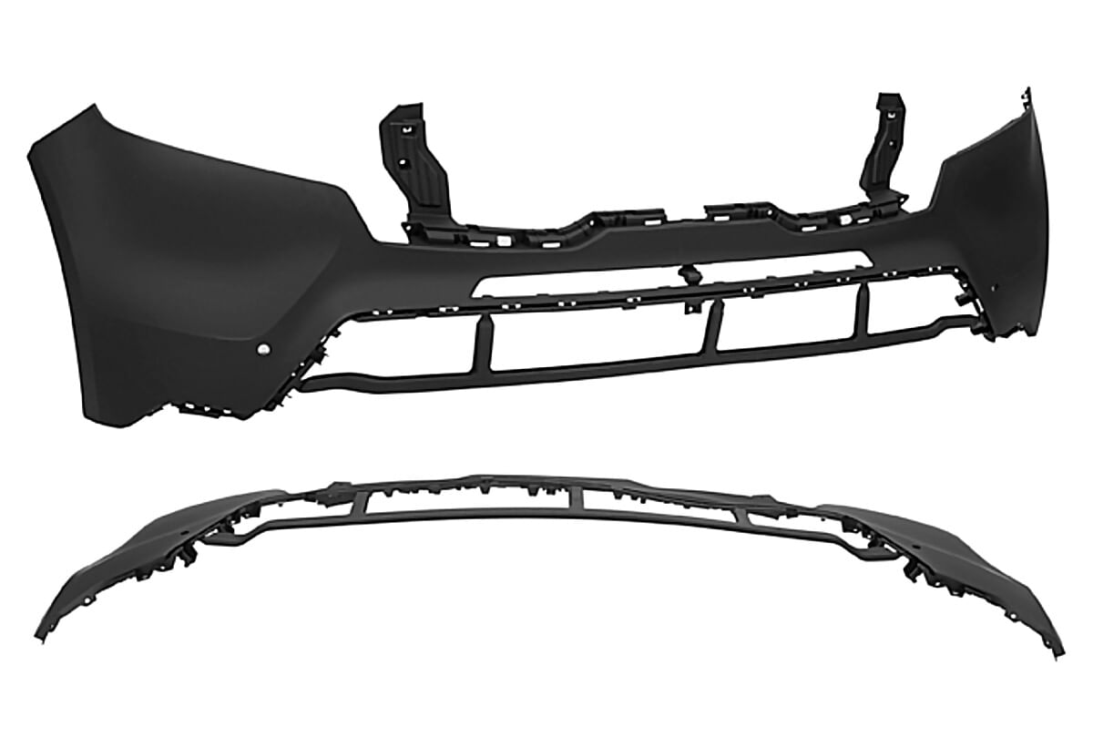Defensa Delantera Superior Para Pintar Con 2 Hoyos Para Sensor