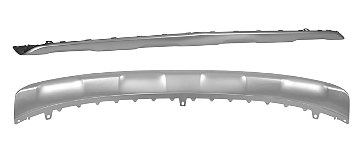 Moldura Para Defensa Delantera Gris