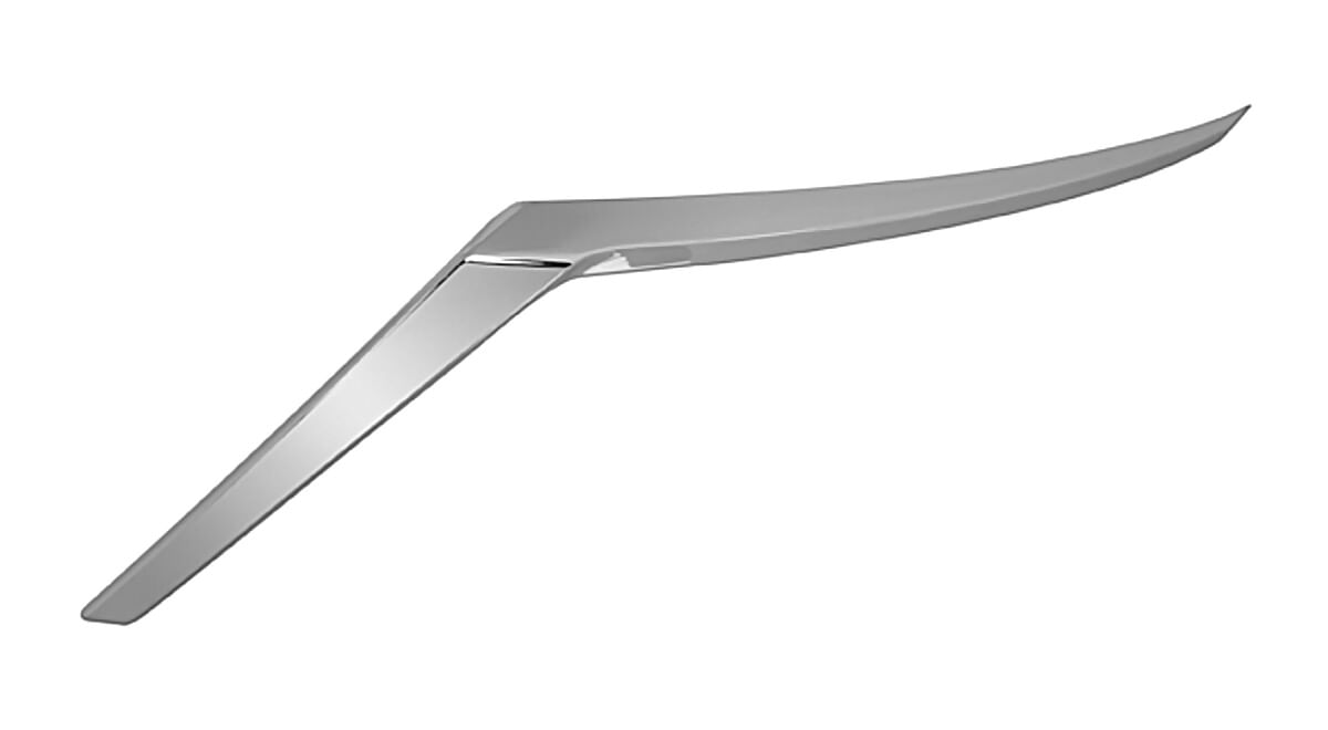 Moldura Para Faro Crom Lado Conductor