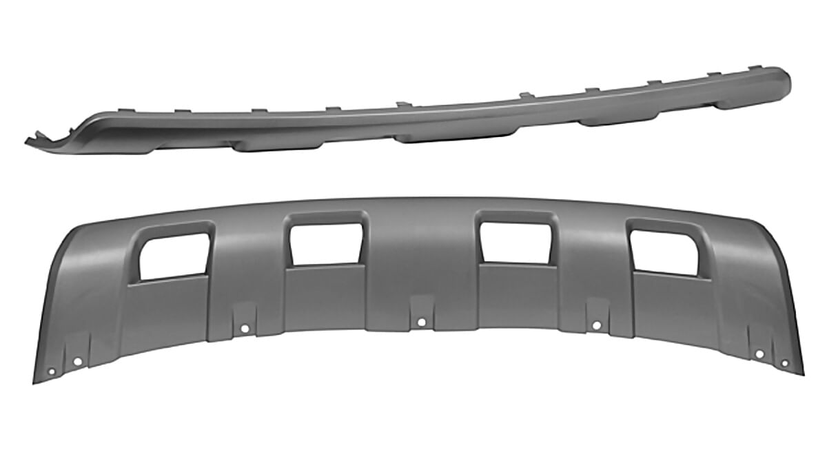 Moldura Para Defensa Delantera Gris