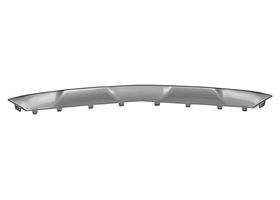 Moldura Para Defensa Delantera Plateada