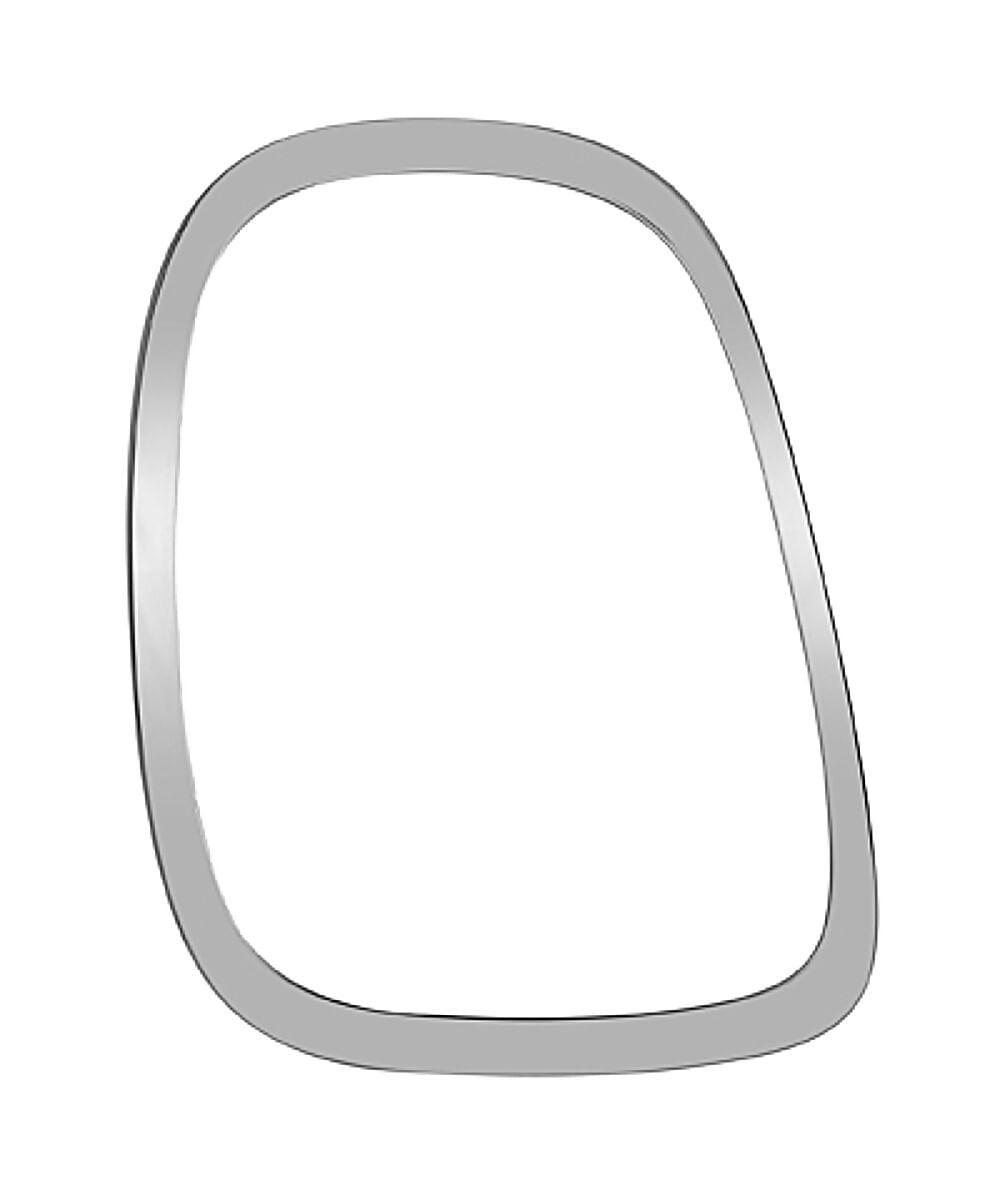 Moldura Para Calavera Crom Lado Pasajero